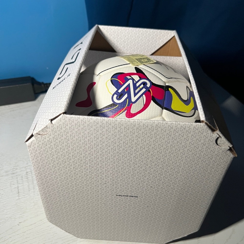 Puma Neymar Jr. Ball with Red and Blue Accents - Picture 3 of 4